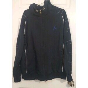 Nike Air Jordan Hoodie Men's XL Fleece Lined Long Sleeve Full Zip 437312-010